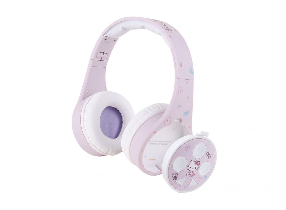 Kids Headphone With Voice Recorder - Hello Kitty | Sparrow Kids